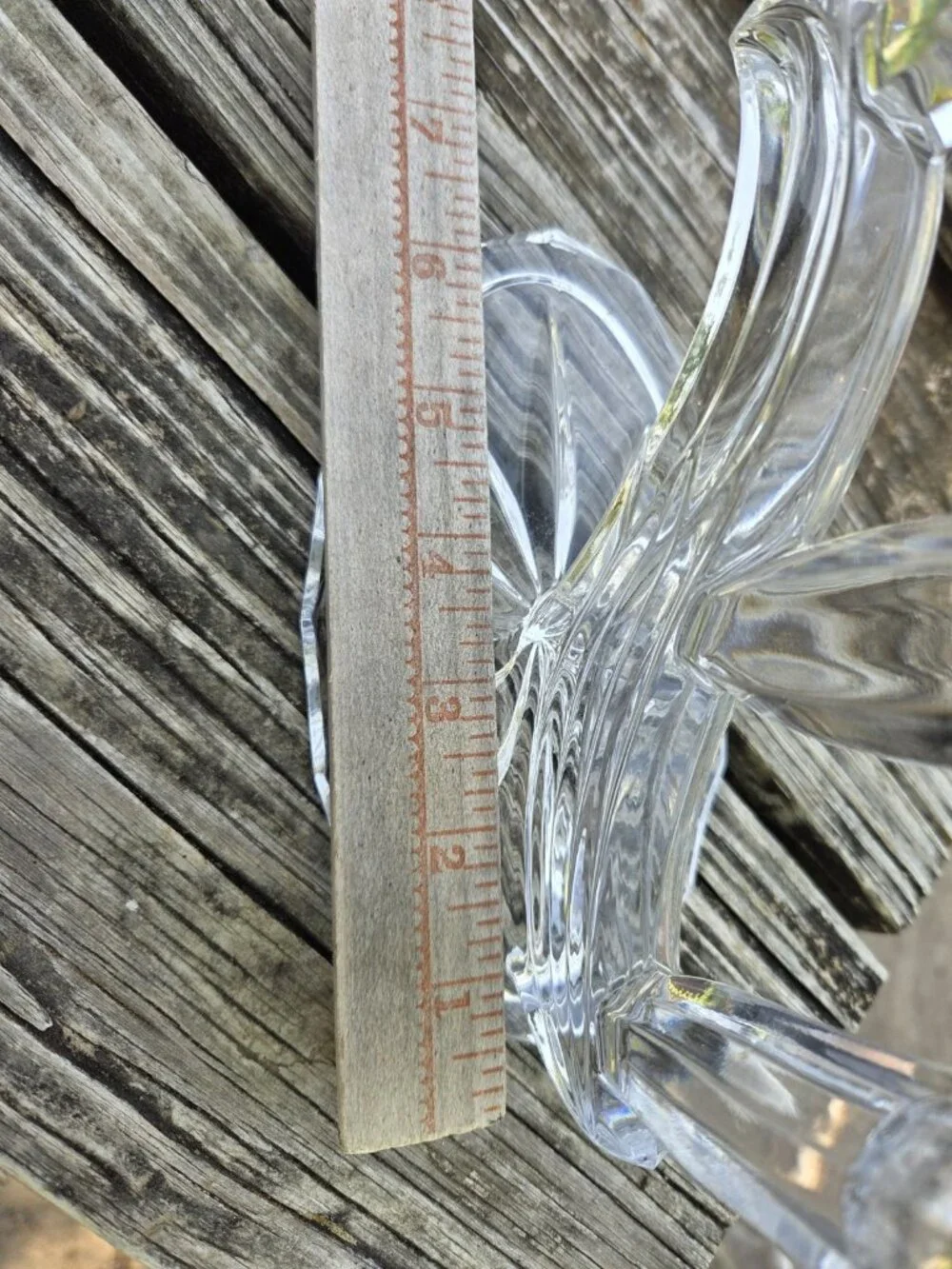 Vintage Pair Buder Bleikristall 3 Arm 24% Lead Crystal Candelabra Set 2